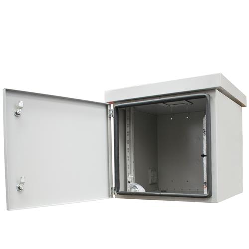 Rack Gabinete Fit 6U Aço Poste ALGcom GO 06 19 28 AC ECP COM VENT,#COM BANDEJA,#COM CHAPEU,#0PC Aberto